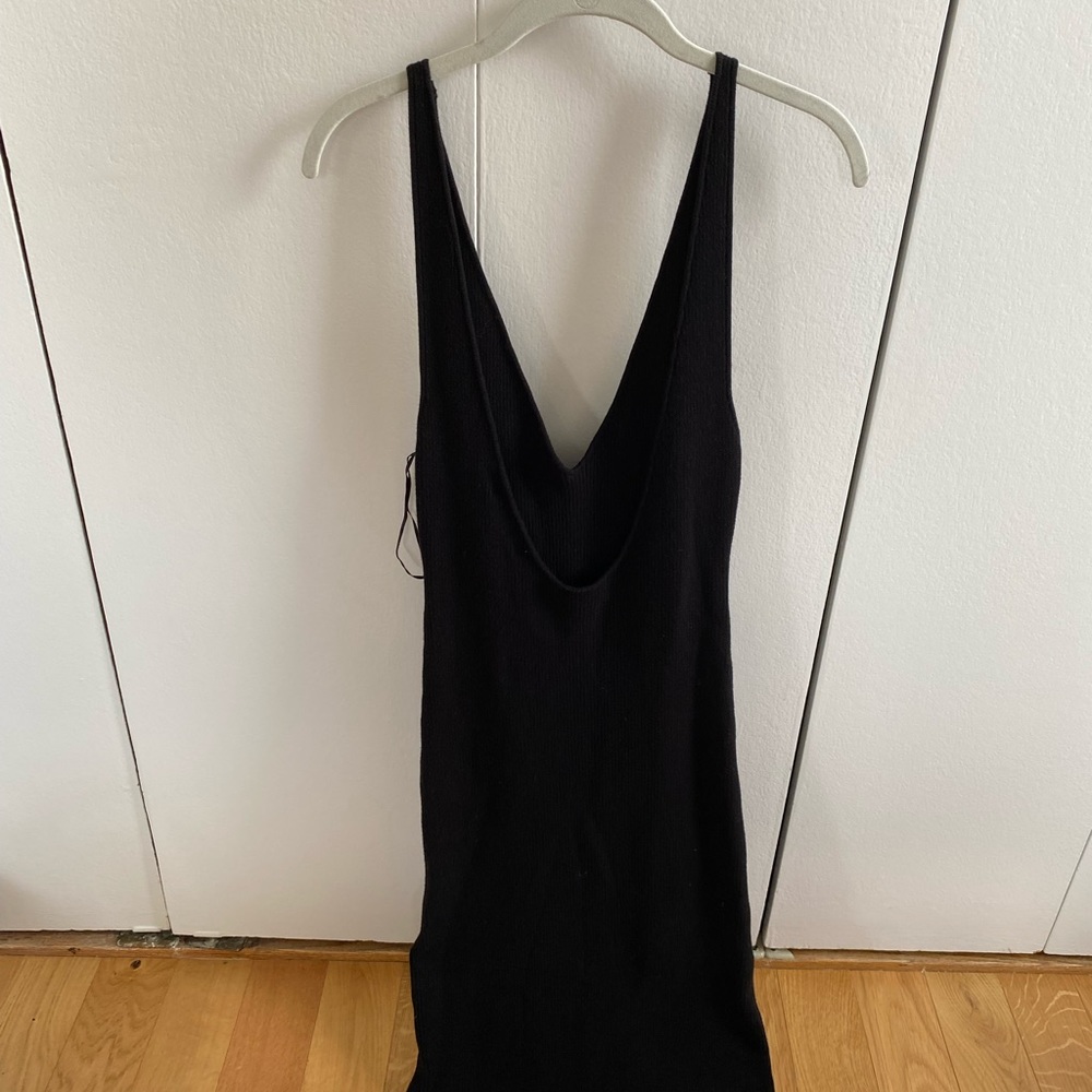 Free People Daniella low back sweater midi dress